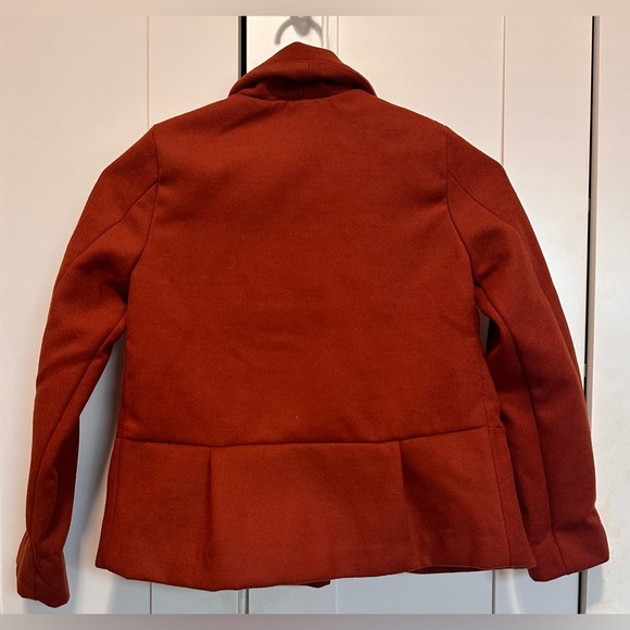 Janie & Jack Red Button-Up Jacket size 7-8 Kids Coat - Picture 7 of 11